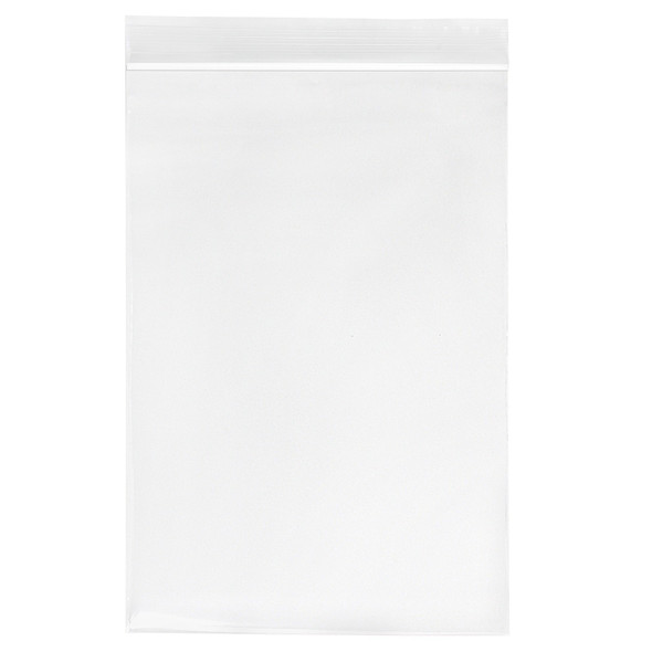 Medgen Reloc Zip Closure Bags – 2 Mil Plain No Print, 6 x 9 in, Clear, Biodegradable, 100/pack