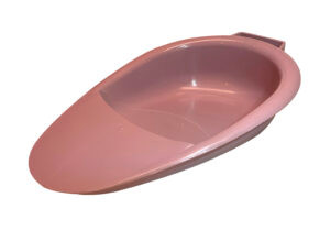 Medgen Medegen Bedpans-Fracture Large – 350 lb Weight Capacity, 2.5L Capacity, 17 x 10.6 x 4.1 in, Dusty
