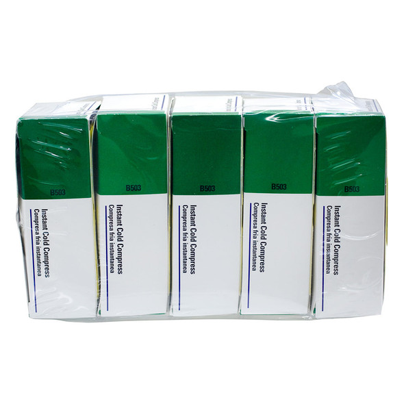First 4"x5" Instant Cold Pack – 1 Box of 5, 4"x5", 4"x 5", 1 per box, No Pre-Chilling Required
