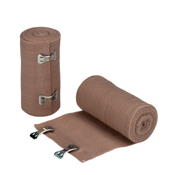 First 4"x5 Yd. Elastic Bandage Wrap – 4" X 5yd, For Dressing Changes and Wound Care, For Dressing Changes