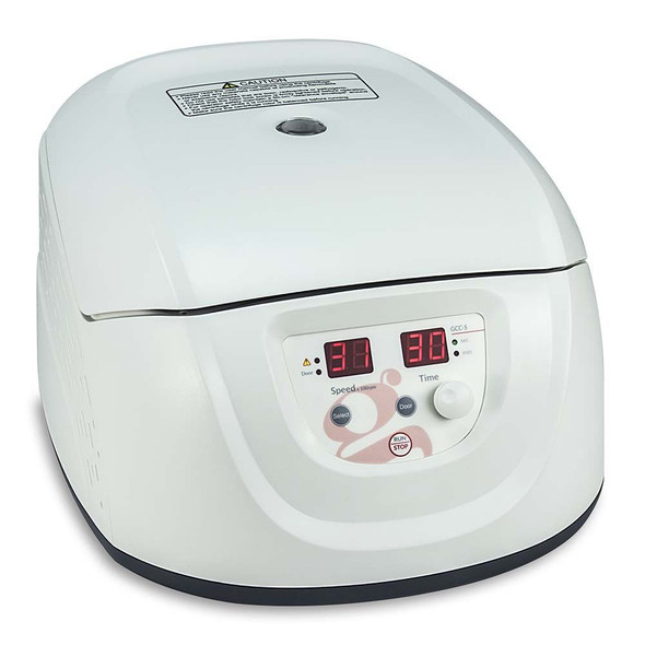 Globe Centrifuge, Clinical, Standard, 120-240v, 50/60Hz with 12-Place Rotor, Sleeves & Risers