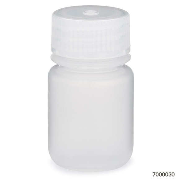 Globe Bottles, Diamond RealSeal, Wide Mouth, Round, PP with PP Closure, 30mL, 12/Pack – 12/bg