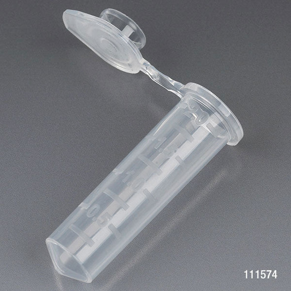 Globe Microcentrifuge Tube – 500/bg, Attached Snap Cap, Dnase and Pryogen Free, For Laboratory Testing