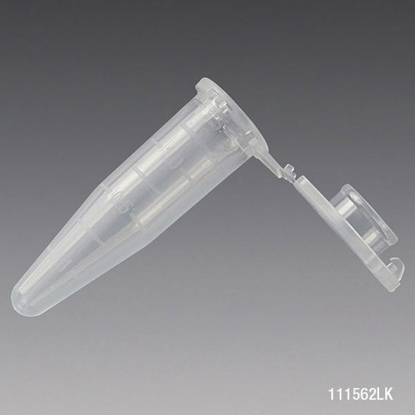 Globe Microcentrifuge Tube – Attached Locking Snap Cap, Atp and Human Dna Free, For Laboratory Testing, 1.5mL