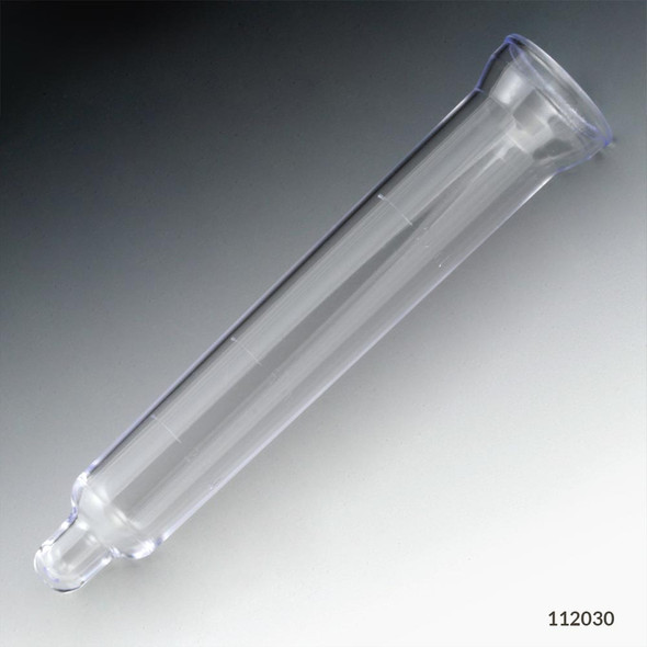 Globe Tube, Urine Centrifuge, 12mL, with Sediment Bulb and Flared Top, PS, Graduated to 10 ml