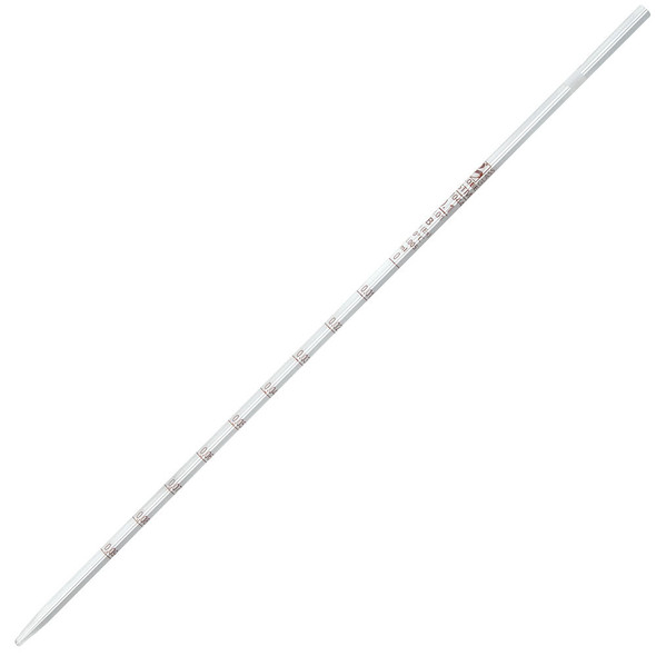 Globe 0.1mL Serological Pipette – Globe Glass, Reusable, 0.01 Graduations, White Band, 6 per box