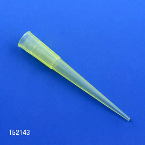 Globe Pipette Tip – 1, 200uL, Universal, Yellow, 1000/bg, 1 - 200ul, For Laboratory Testing