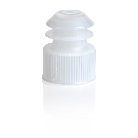 Globe Cap, Flange Plug, 17mm, Natural – 1000/bg, For Laboratory Testing and Sample Preparation