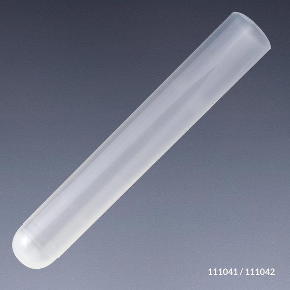 Globe Test Tube – 16 X 100mm , PP, No Rim, Round Bottom, Bulk, 12mL, 2000 per case, 16 X 100mm (12ml)