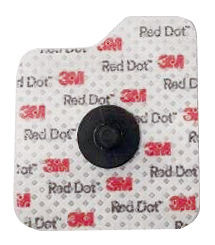 Solventum 3m Red Dot Repositionable Monitoring Electrode – 2600 Series, Radiolucent, 4 Test Count Options