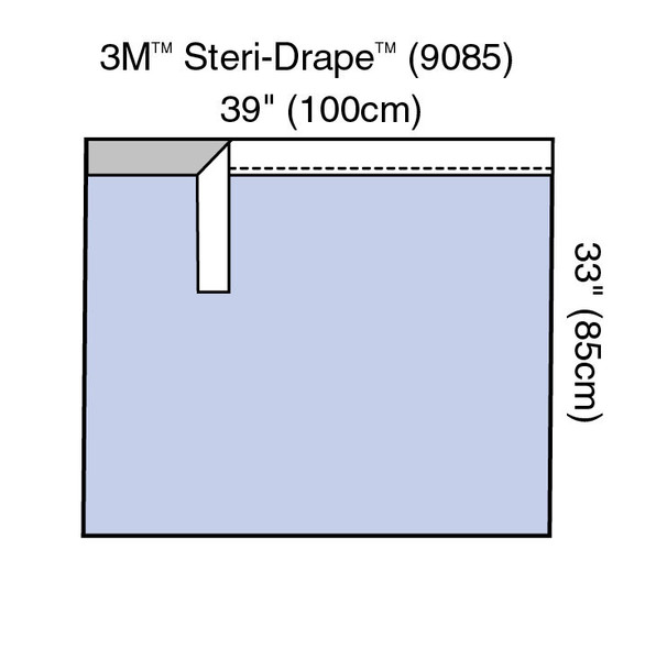 Solventum 3m Steri-Drape Adhesive Towel Drape – No Natural Rubber Latex, For Infection Prevention