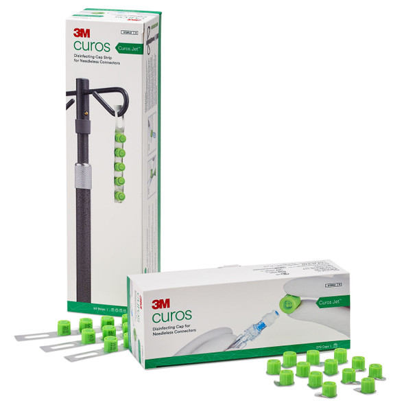 Solventum 3m Curos Jet Disinfecting Cap for Needleless Connectors – CFJ Series, 2 Configuration Options