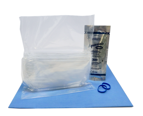 Aspen Protek Telescopically-Folded Probe Covers – Sterile 3D End Kits for Accurate, Mess-Free Gel Placement