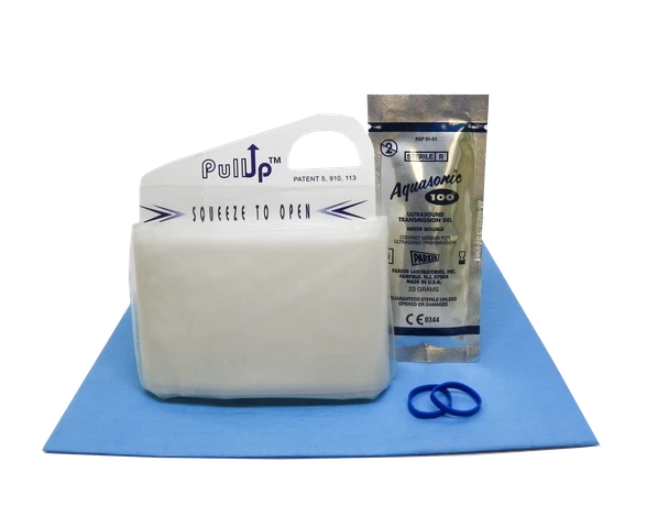 Aspen Protek Rolled Latex Probe Covers – Sterile and Non-Sterile Latex Covers in 2 cm and 3.5 cm Sizes