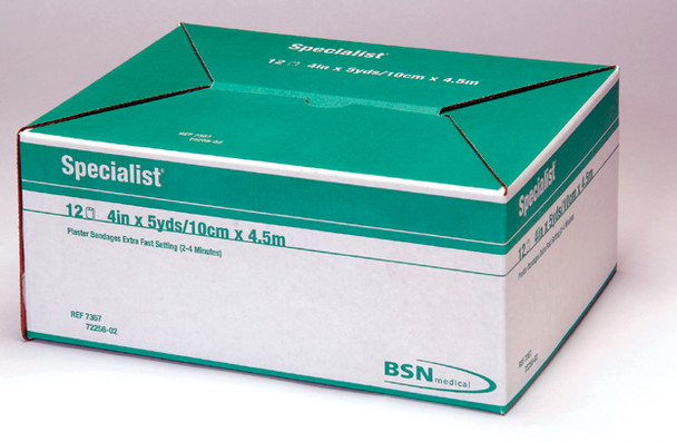 BSN Medical Specialist Plaster of Paris Bandages & Splints – 3" x 15", 4" x 15", Uniform Coating