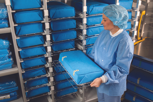 Halyard Smart-Fold H450 Sterilization Wrap – H450 Grade, 5 Size Options, Sizes 40 x 47 to 22 x 45