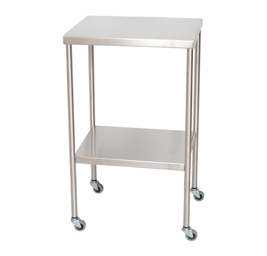 UMF Medical Instrument Table 20″ X 16″ X 34″ – 16" x 20", 20" x 16" x 34", Stainless Steel