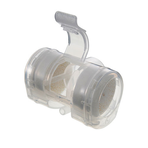 ICU Medical Thermovent T2 Heat and Moisture Exchanger – HME, Single-Use, 50 per case, Suction Port Access