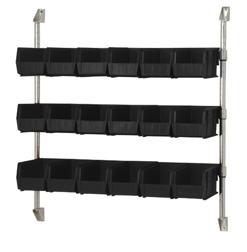 Quantum Medical Cantilever Wall Mount – CAN-34-36bh-230, 36" x 34", 5 Color Options, For Organized Storage