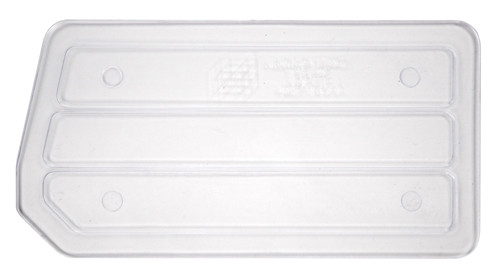 Quantum Medical Divider – 6/ctn, Available in Black or Clear, For Use with Stack and Hang Bin Item Qus221