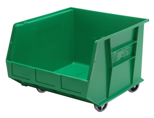 Quantum Medical Mobile Ultra Stack and Hang Bin – Qus275mob, 18" x 16-1/2" x 11" (with casters 14"H)