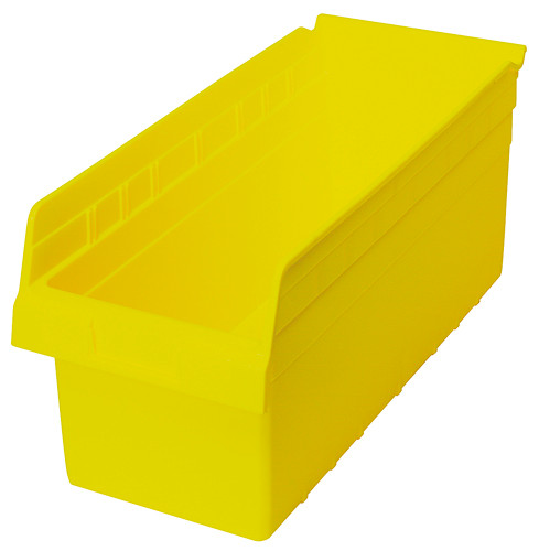 Quantum Medical Store-MAX 8" Shelf Bin – Qsb808, 17-7/8" x 8-3/8" x 8", High Density Polypropylene
