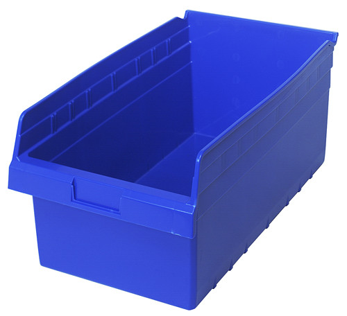 Quantum Medical Store-MAX 8" Shelf Bin – Qsb810, 17-7/8" x 11-1/8" x 8", High Density Polypropylene