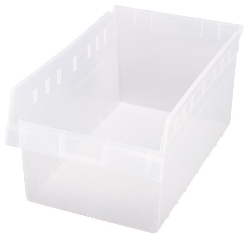 Quantum Medical Store-MAX 8" Shelf Bin – Qsb810, 17-7/8" x 11-1/8" x 8", High Density Polypropylene