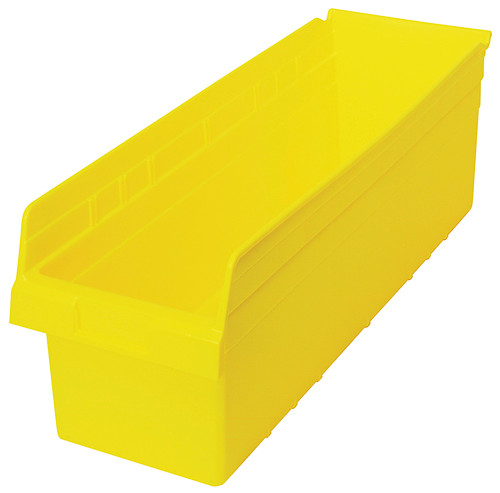 Quantum Medical Store-MAX 8" Shelf Bin – Qsb814, 23-5/8" x 8-3/8" x 8", High Density Polypropylene