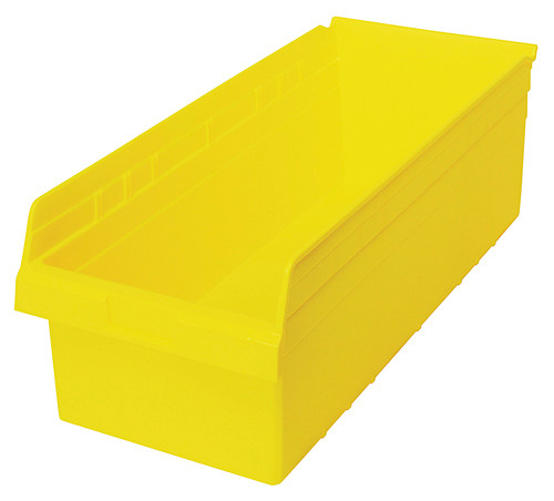 Quantum Medical Store-MAX 8" Shelf Bin – Qsb816, 23-5/8" x 11-1/8" x 8", High Density Polypropylene