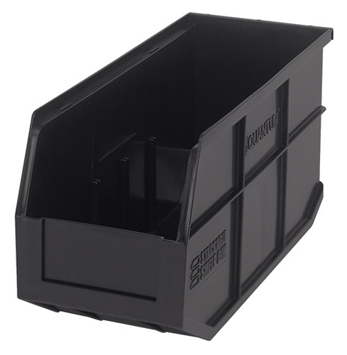 Quantum Medical Stackable Shelf Bin – Ssb441, 14" x 6" x 7", 5 Color Options, 6/ctn, Available in Black