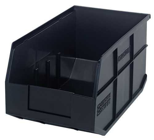 Quantum Medical Stackable Shelf Bin – Ssb443, 14" x 8-1/4" x 7", 5 Color Options, 12/ctn, For Organized