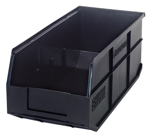 Quantum Medical Stackable Shelf Bin – Ssb463, 18" x 8-1/4" x 7", 5 Color Options, 6/ctn, 18" X 8.25" X 7"