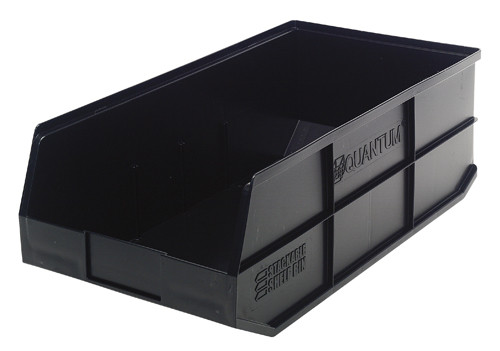 Quantum Medical Stackable Shelf Bin – Ssb485, 20-1/2" x 11" x 7", 5 Color Options, 6/ctn, 20.5" X 11" X 7"
