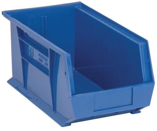 Quantum Medical Ultra Stack and Hang Bin – Qus240, 14-3/4" x 8-1/4" x 7", Injection Molded Polypropylene