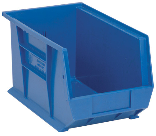 Quantum Medical Ultra Stack and Hang Bin – Qus242, 13-5/8" x 8-1/4" x 8", Injection Molded Polypropylene