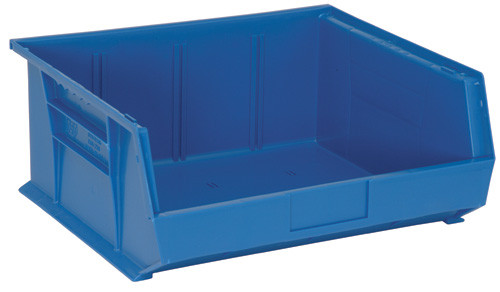Quantum Medical Ultra Stack and Hang Bin – Qus250, 14-3/4" x 16-1/2" x 7", Injection Molded Polypropylene