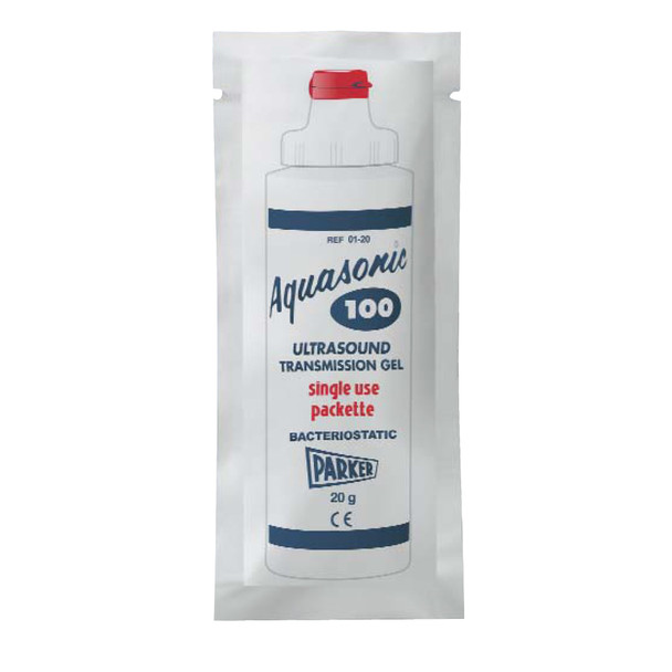 MarketLab Aquasonic 100 Ultrasound Gel, Single-Use Packets – 100 per Pack, Doppler & Ultrasound Gels