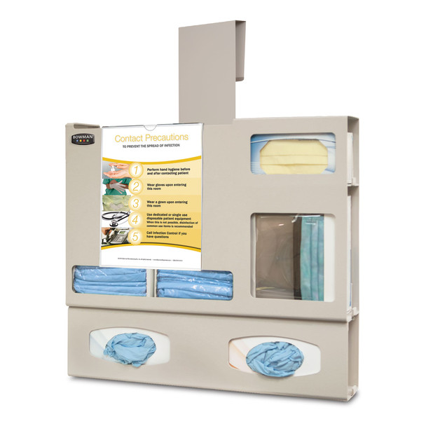 MarketLab Bowman ABS Bulk Double Glove Isolation Station – Personal Protective Equipment (PPE)