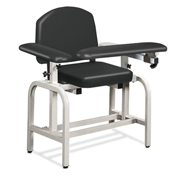 MarketLab Lab X Standard Seat Height Blood Draw Chair – 9 Configuration Options, 31 x 27 x 36 in