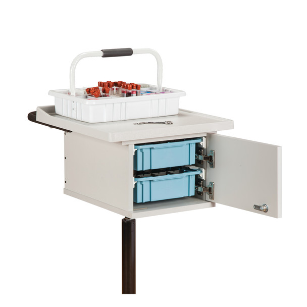 MarketLab One and Two Tray Phlebotomy Carts – Storage Carts, Furnishings and Equipment, For Supply Storage