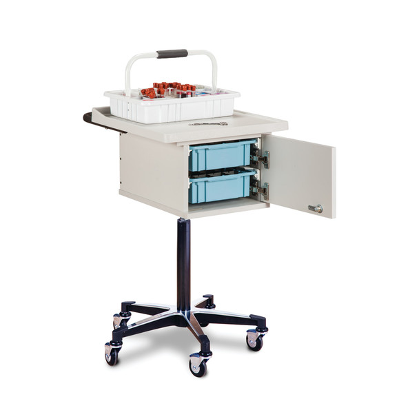 MarketLab One and Two Tray Phlebotomy Carts – Storage Carts, Furnishings and Equipment, For Supply Storage