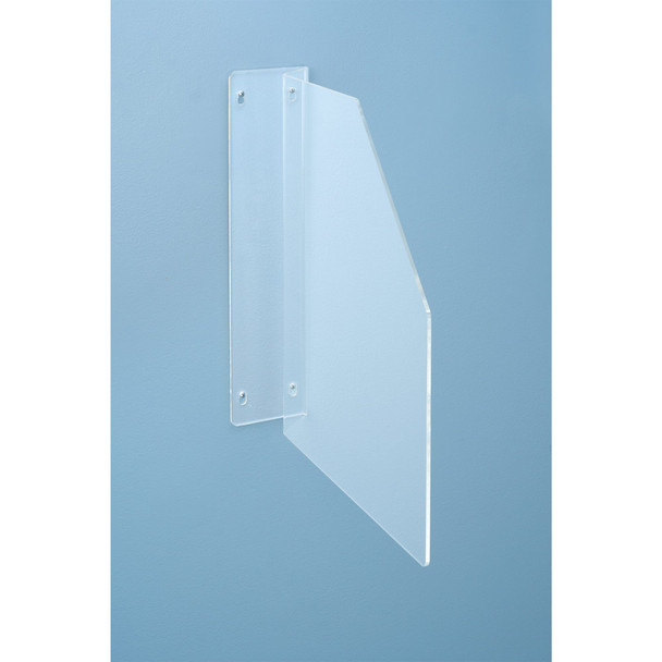 MarketLab Polycarbonate Splash Guards, Suction-Cup Base – Lab Safety, Laboratory, For Laboratory Safety