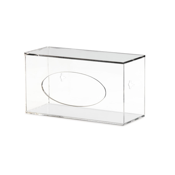MarketLab Side-Loading Acrylic Glove Dispensers – 1 ea, Wipe-Clean Surfaces Suit Clinical Cleaning Routines