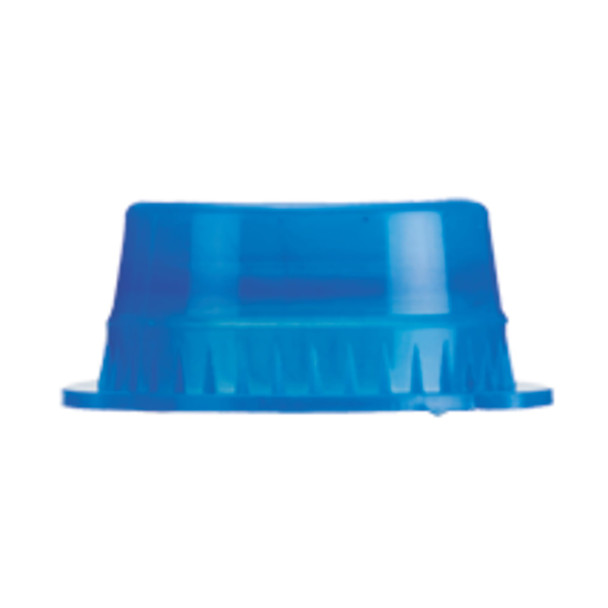 MarketLab Solid Color 13mm Tube Caps – 3 Size / Color Options, Blue, 1000, Lab Consumables, Laboratory
