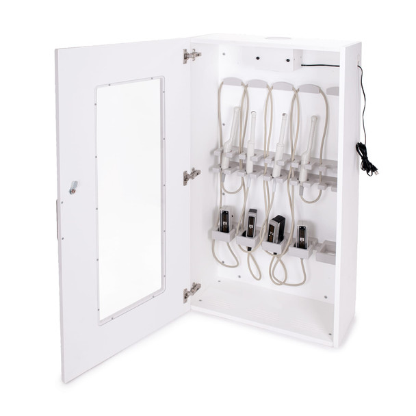 MarketLab Ultrasound Transducer Storage Cabinet, Holds up to 5 Probes, for Imaging Department Storage