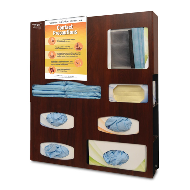 MarketLab Bowman Isolation Station – 7 Configuration Options, PPE Dispensing Station for Infection Control