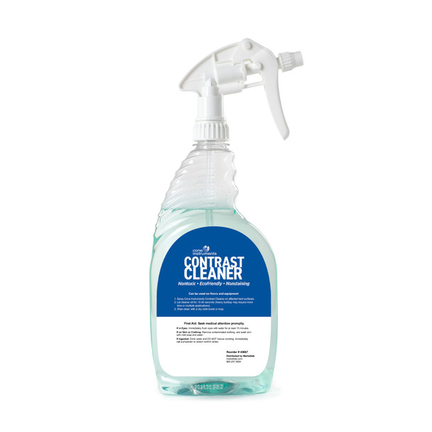 MarketLab Cone Instruments Contrast Cleaner, 16 oz, 6 per Pack, for Cleaning Contrast Media Residue