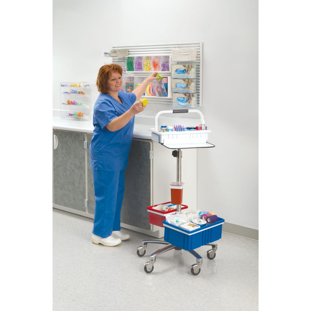 MarketLab Deluxe TransCart Draw Cart – Storage Carts, Furnishings and Equipment, For Supply Storage