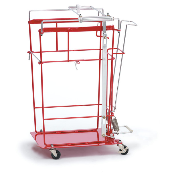 MarketLab Hands-Free Sharps Cart – 2 Configuration Options, 15.25 x 22.75 x 31 in, 18gal Sharps Containers